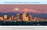 Banquet halls, party halls, wedding venues in Los Angeles