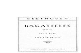 Beethoven Bagatelle Op._126