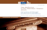 ECFIN Tax Reforms in EU Member States 2015 – Tax Policy Challenges for Economic Growth and Fiscal Sustainability