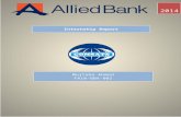 Allied Bank Final Report for BBA MBA