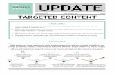 Targeted Content: The Nunatak Group Update VI
