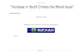 research project on youth crimes
