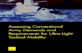 Assessing Conventional Army Demands and Requirements for Ultra-Light Tactical Mobility_2015