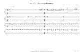 Wolfgang Amadeus Mozart - 40th Symphony Rock