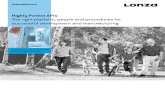 Lonza Brochures Highly Potent APIs
