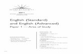 2011 Hsc Exam English Std Adv p1