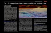 Surface Mining an Itroduction