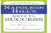 Keys to Success the 17 Principles