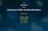 Advance Authentication Techniques