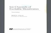 Hille Ion Channels of Excitable Membranes - Chapter1