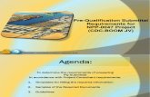 IDC Pre-Qualification Preparation - Presentation 1.1