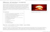 History of Nuclear Weapons - Encyclopedia