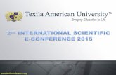 International Scientific Conference 2015