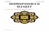 Nomophobia Night Journal
