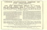 1933 Exec Order 6102 Gold Clause