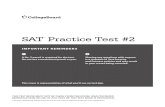 New Sat Practice Test 2