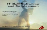 IT Staff Motivation and Development