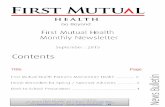 First Mutual Health Newsletter September Edition