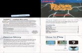 Festers Quest - Manual - NES