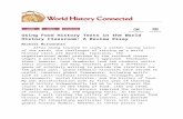 Using Food History Texts in the World History Classroom(Review Essay)