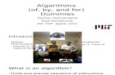 Algorithms (OBF) Dummies_SPARK