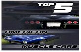 Top 5 American Muscle Cars