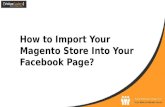 How to Import Your Magento Store Into Your Facebook Page?