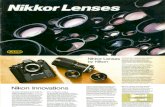 Nikkor Lenses 8101