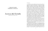 Marx y Engels Acerca Del Estado. Horacio Tarcus Comp.