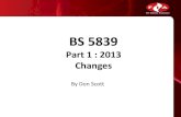 All Change for Bs 5839-1