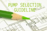 Pump Selection Guideline
