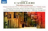 CAMILLERI, C.- Piano Concerto No. 1, "Mediterranean" : Accordion Concerto : Malta Suite (Farrugia, Božac, Malta Philharmonic, Vaupotić)