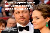 Does appearance influence career opportunities?