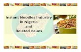 Nigeria Noodle Industry