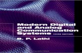 Modern Digital and Analog Communication by Lathi