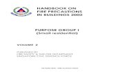 Handbook on Fire Precautions in Buildings 2002