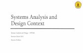01 - Systems Analysis and Design Context