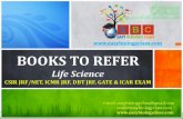 Books to Refer-life Science Exam