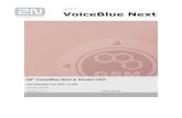 VoiceBlue Next on Alcatel OXO Programming