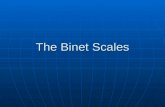 Lecture 14 - The Binet Scales