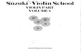 Suzuki Violin Method Volume 4