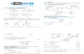 BJT Amplifier Equations and Notes