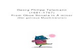 Georg Philipp Telemann (1681–1767) - From Oboe Sonata in a Minor