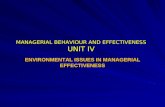 Managerial Behaviour Unit -IV