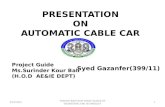 Cable Car Paper Presntation Ppt