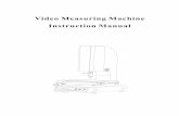 Sinowon 2D Video Measuring Machine VMM Operation Manual