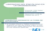 Expo Liderazgo Del Psicologo en La Organizacion