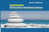Discrete Mathemematics Brief Edition