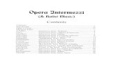 Opera Intermezzi and Ballet Music (for Piano)