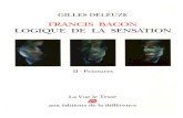 DELEUZE - Francis Bacon, Logique de La Sensation (Paintings)